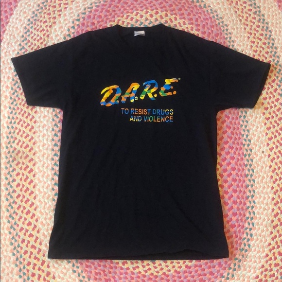 Vintage Tops - VTG DARE 90s graphic tee